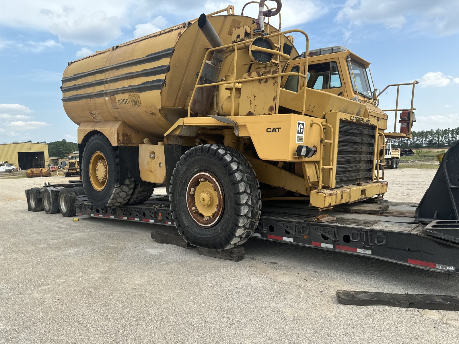 CAT Haul Truck Lowboy Transport