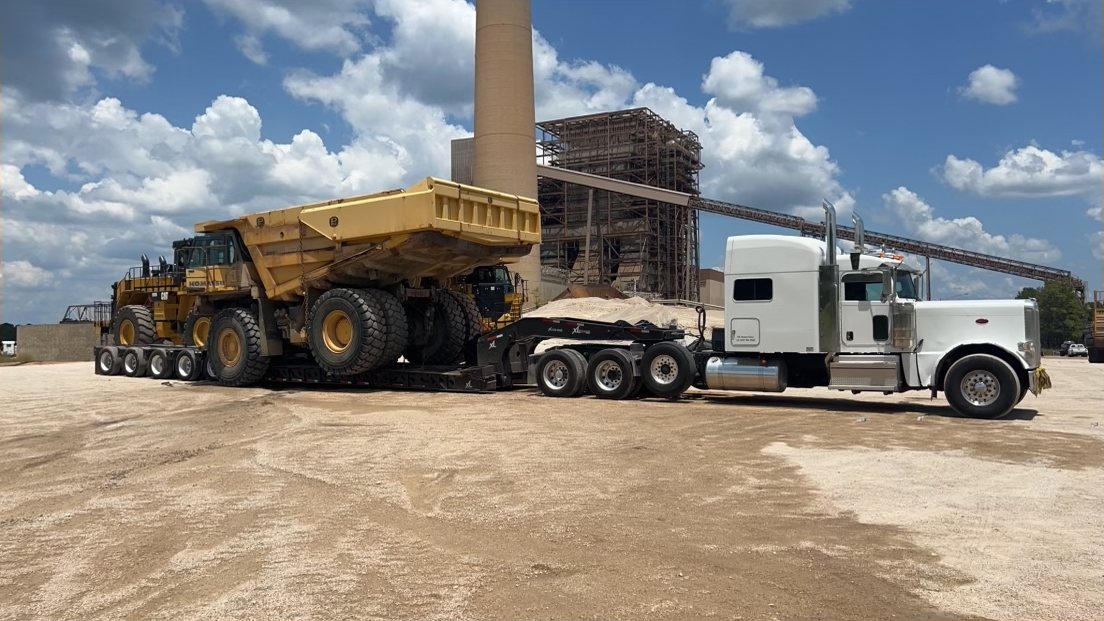 Rigid Haul Truck Multi-Axle RGN