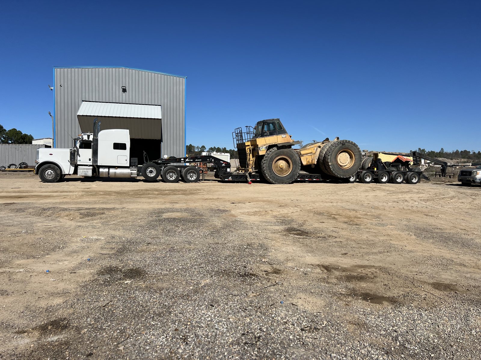 Wheel Loader RGN Transport