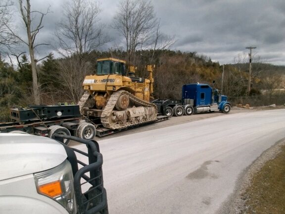 Dozer RGN Transport