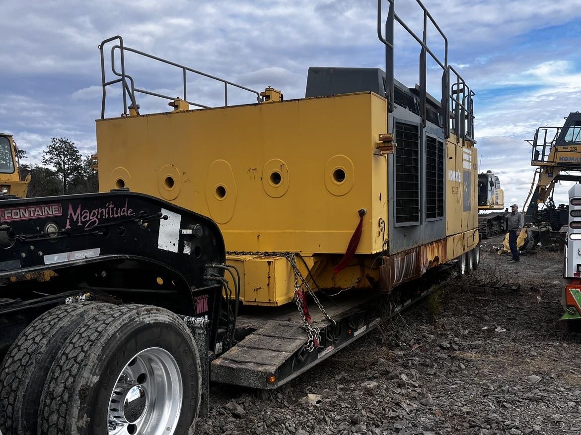 Komatsu Counterweight Lowboy