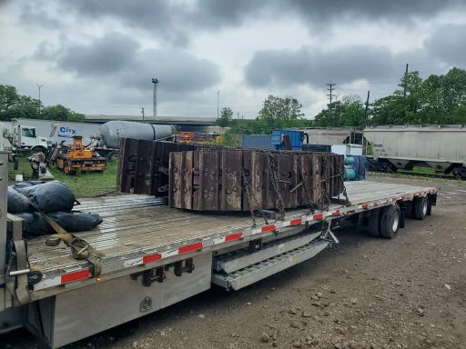 Steel Plate Flatbed Haul